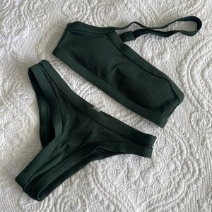 Olive Green Bikini